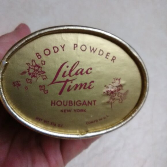 Vintage Houbigant Lilac Time body powder unopened ---- reduced - Picture 2 of 9